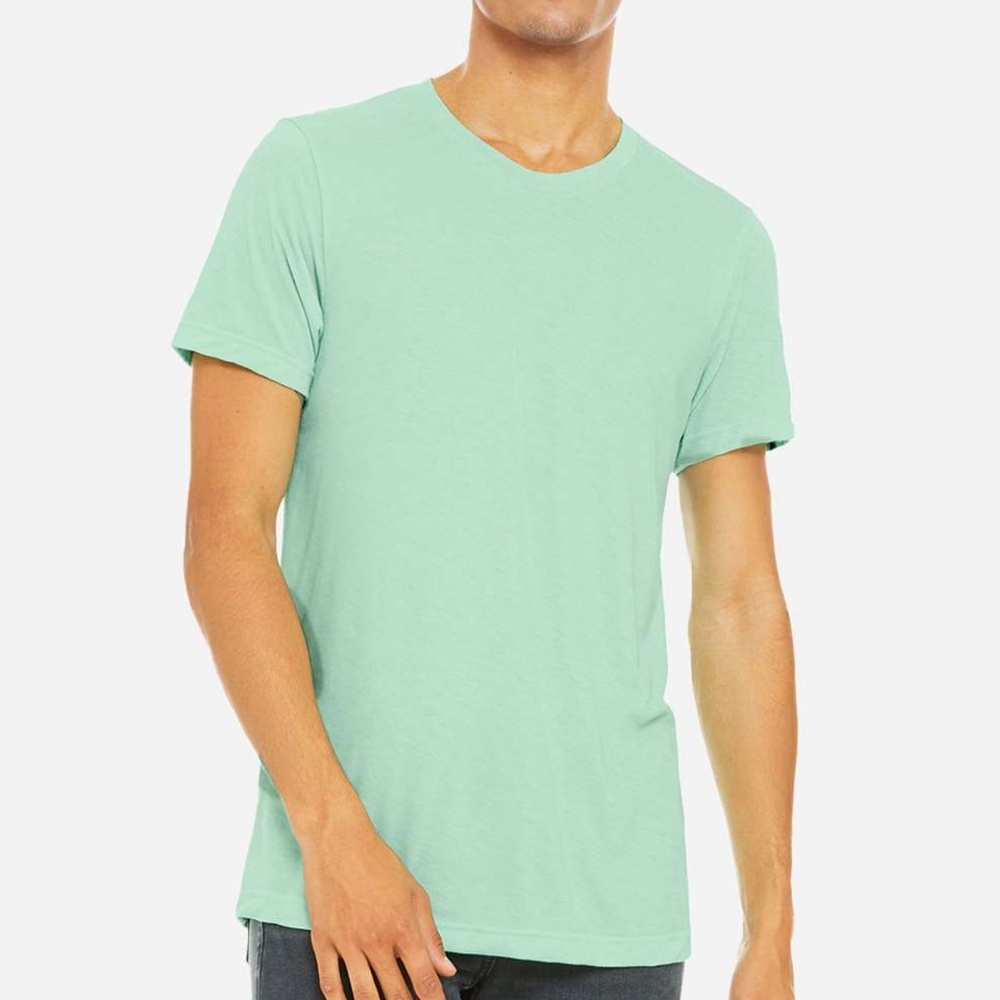 Bella + Canvas Heather Mint UNISEX tee